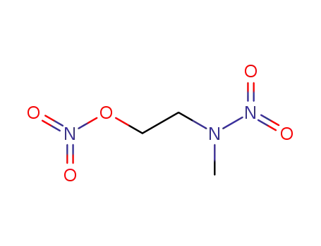 Molecular Structure of 17096-47-8 (2-(methylnitroamino)ethyl nitrate)