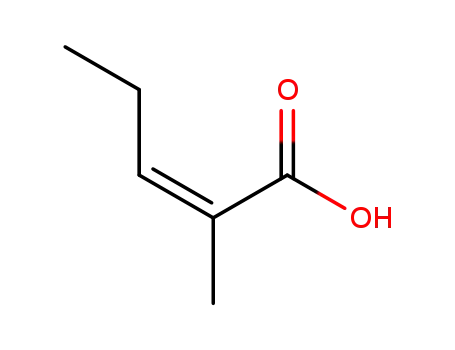 2-Pentenoic acid, 2-methyl-, (2Z)-