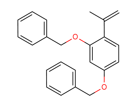 (4-(prop-1-en-2-yl)-1,3-phenylene)bis(oxy)bis(Methylene)dibenzene
