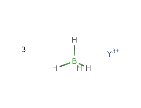 Molecular Structure of 72033-96-6 (ytrrium tetrahydridoborate)