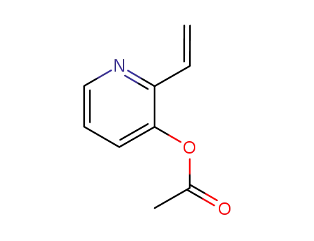 3-Pyridinol,2-ethenyl-,acetate(ester)(9CI)