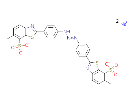 disodium,6-methyl-2-[4-[2-[4-(6-methyl-7-sulfonato-1,3-benzothiazol-2-yl)phenyl]iminohydrazinyl]phenyl]-1,3-benzothiazole-7-sulfonate