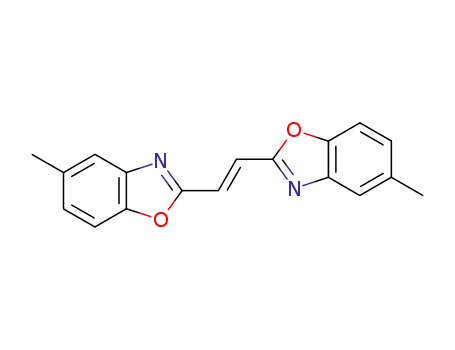 Molecular Structure of 17233-65-7 ((E)-2,2'-vinylenebis[5-methylbenzoxazole])