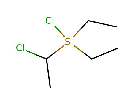 Molecular Structure of 17336-76-4 (et2(et-1-Cl)SiCl)