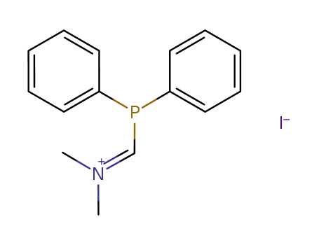 N,N-dimethyl-(diphenylphosphinomethylene)iminium iodide