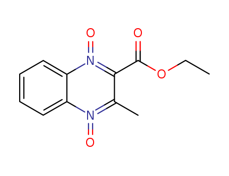 2-(ETHOXYCARBONYL)-3-METHYLQUINOXALINEDIIUM-1,4-DIOLATE