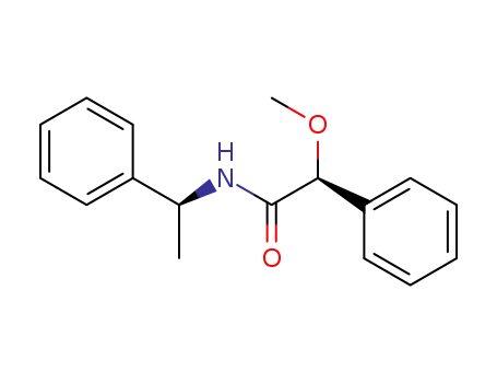(S)-N-(α-Methylbenzyl)-(S)-2-methoxy-2-phenylacetamide