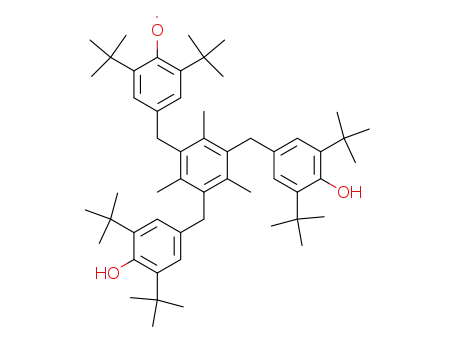 1,3,5-tris(3,5-di-tert-butyl-4-hydroxybenzyl)-2,4,6-trimethylbenzene radical