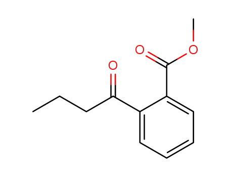 Benzoic acid, 2-(1-oxobutyl)-, methyl ester