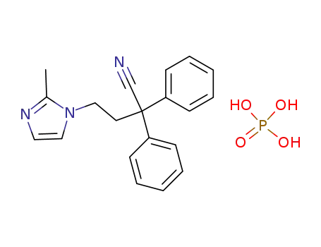 IMidafenacin IMpurity (1-(3-Cyano-3,3-Diphenylpropyl)-2-Methyl-1H-IMidazoliuM Phosphate)