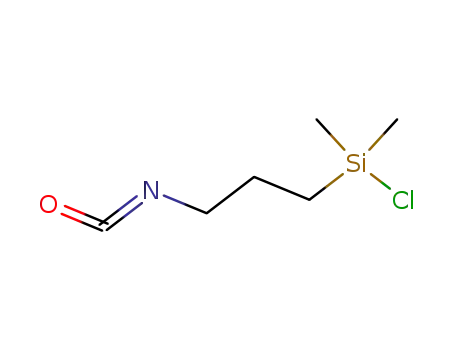 Molecular Structure of 17070-70-1 (3-ISOCYANATOPROPYLDIMETHYLCHLOROSILANE)