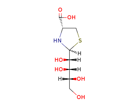 2-(L-ARABINO-TETRAHYDROXYBUTYL)-4(R)-1,3-THIAZOLIDINE-4-CARBOXYLIC ACID
