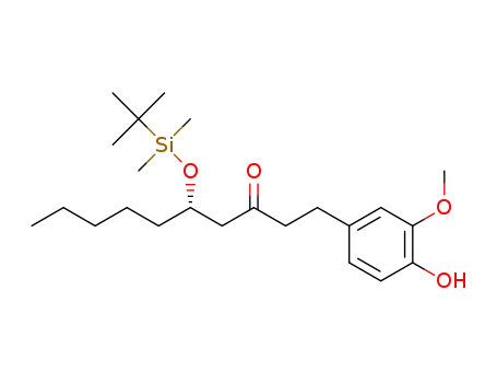 (5S)-5-{[tert-butyl(dimethyl)silyl]oxy}-1-(4-hydroxy-3-methoxyphenyl)decan-3-one