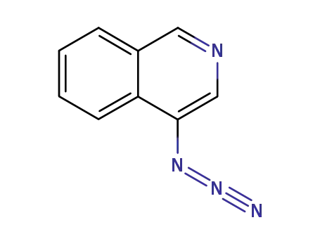 Molecular Structure of 20377-03-1 (Isoquinoline, 4-azido- (8CI,9CI))