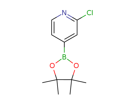 Pyridine, 2-chloro-4-(4,4,5,5-tetramethyl-1,3,2-dioxaborolan-2-yl)-