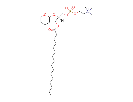 Molecular Structure of 605680-01-1 (1-palmitoyl-2-(tetrahydropyran-2-yl)-sn-3-glycerophosphocholine)