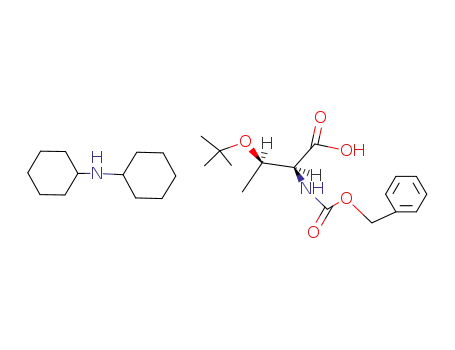 Molecular Structure of 16966-07-7 (Z-THR(TBU)-OH DCHA)