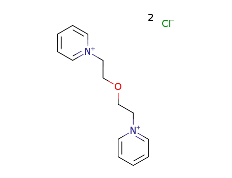 Molecular Structure of 17281-95-7 (1,1'-(oxydiethylene)dipyridinium dichloride)