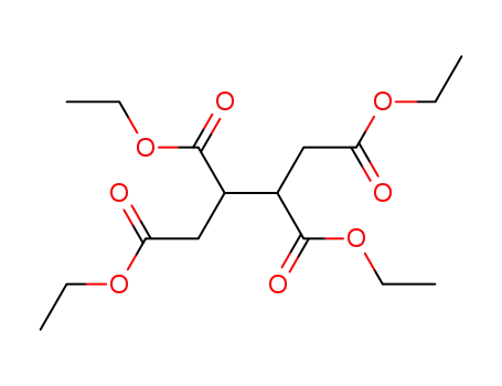 Molecular Structure of 4373-15-3 (1,2,3,4-Butanetetracarboxylic acid, tetraethyl ester)