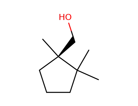 Molecular Structure of 438626-00-7 (Cyclopentanemethanol, 1,2,2-trimethyl-, (1R)-)