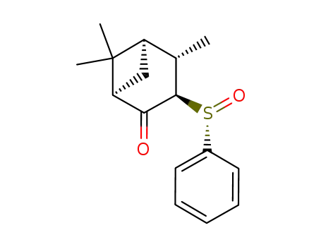 (1R,3R,4S,5R,S<sub>S</sub>)-4,6,6-trimethyl-3-(phenylsulfoxy)bicyclo<3.1.1>heptan-2-one