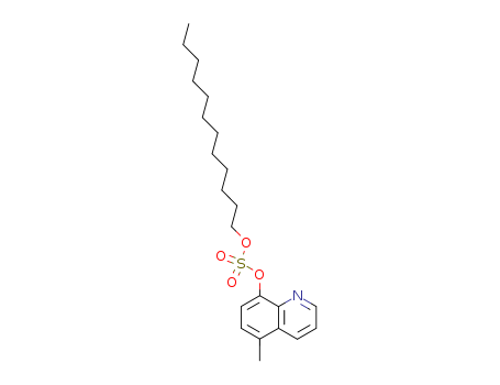 dodecyl (5-methylquinolin-8-yl) sulfate