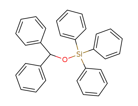 Molecular Structure of 18857-43-7 (Silane, (diphenylmethoxy)triphenyl-)