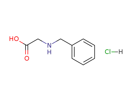 Molecular Structure of 7689-50-1 (Benzylaminoacetic acid hydrochloride)