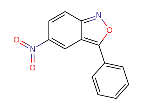 Molecular Structure of 38735-62-5 (2,1-Benzisoxazole, 5-nitro-3-phenyl-)