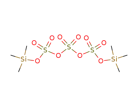 Molecular Structure of 62999-69-3 (Trisulfuric acid, bis(trimethylsilyl) ester)