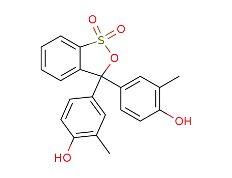 Molecular Structure of 1733-12-6 (Cresol Red)