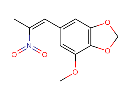 1,3-Benzodioxole,4-methoxy-6-(2-nitro-1-propen-1-yl)-
