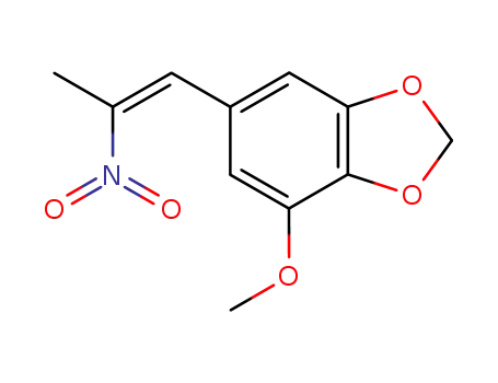1,3-Benzodioxole, 4-methoxy-6-(2-nitro-1-propenyl)-, (E)-