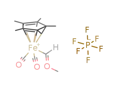 trans-((η5-pentamethylcyclopentadienyl)iron(carbonyl)2(methoxycarbene))(PF6)