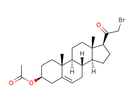 21-bromo-3β-hydroxy-5-pregnen-20-one 3-acetate