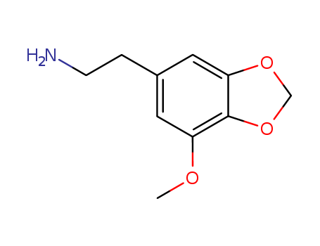 2-(7-methoxy-1,3-benzodioxol-5-yl)ethanamine cas no. 23693-38-1 96%