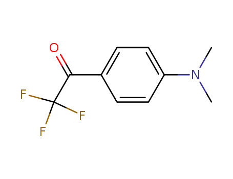 Molecular Structure of 2396-05-6 (1-(4-Dimethylaminophenyl)-2,2,2-trifluoroethanone)