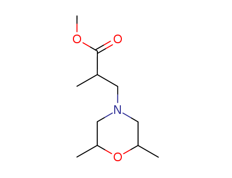 4-Morpholinepropanoicacid, a,2,6-trimethyl-, methyl ester