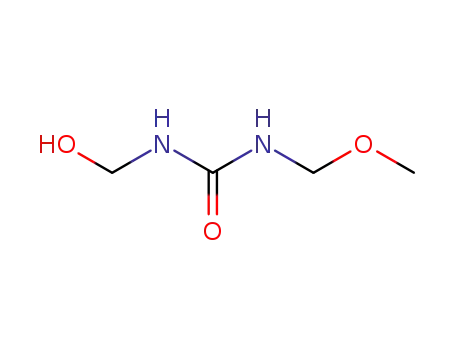 Molecular Structure of 17741-86-5 (1-(hydroxymethyl)-3-(methoxymethyl)urea)