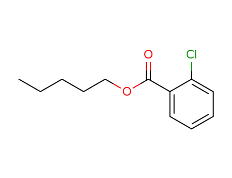 Molecular Structure of 70086-68-9 (pentyl 2-chlorobenzoate)
