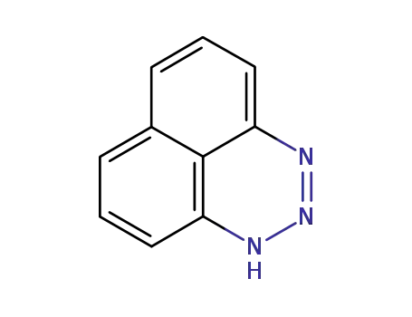 Molecular Structure of 204-03-5 (1H-Naphtho[1,8-de][1,2,3]triazine)