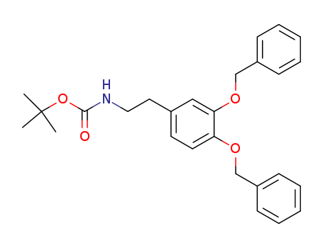tert-butyl N-{2-[3,4-bis(benzyloxy)phenyl]ethyl}carbamate