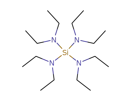 Molecular Structure of 17048-10-1 (TETRAKIS(DIETHYLAMINO)SILANE)