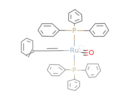 Ru(CO)Cl(HCCHPh)(PPh<sub>3</sub>)2
