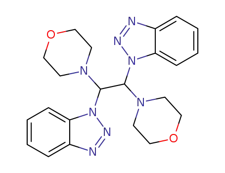 1,2-bis(1H-benzo[d][1,2,3]triazol-1-yl)-1,2-dimorpholinoethane