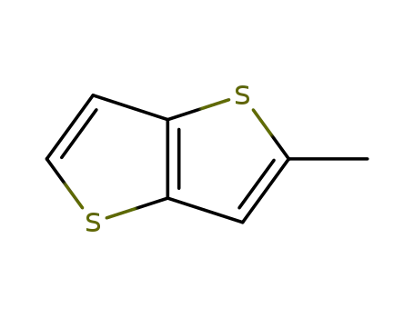 Molecular Structure of 13393-75-4 (2-Methylthieno[3,2-b]thiophene)