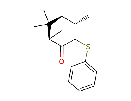(1R,3RS,4S,5R)-4,6,6-Trimethyl-3-(phenylthio)bicyclo<3.1.1>heptan-2-one