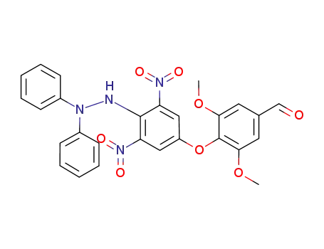 1-[4-(4-formyl-3,5-dimethoxyphenoxy)-2,6-dinitrophenyl]-2,2-diphenylhydrazine