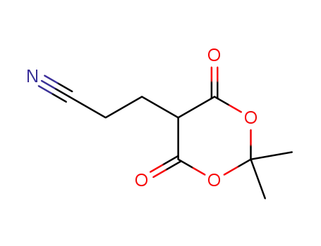 1,3-Dioxane-5-propanenitrile, 2,2-dimethyl-4,6-dioxo-