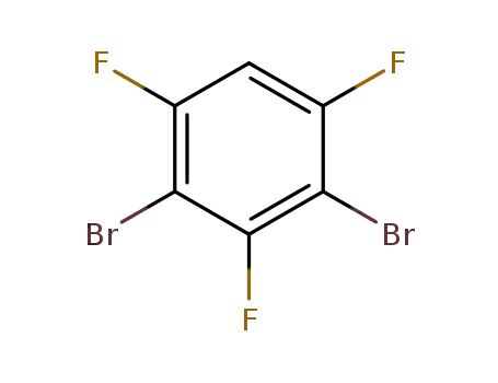Molecular Structure of 363-69-9 (2,4-dibromo-1,3,5-trifluorobenzene)